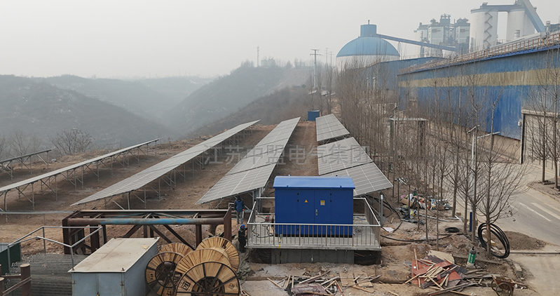 中盟電氣水泥廠光伏箱變 中盟電氣水泥廠光伏箱變