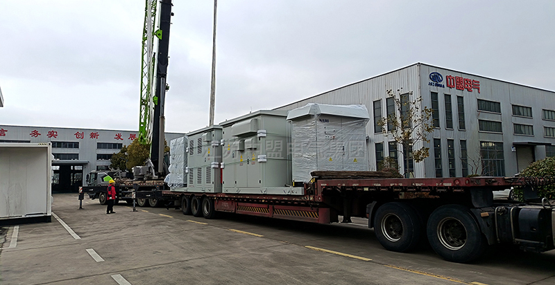 中盟電氣變流升壓一體艙